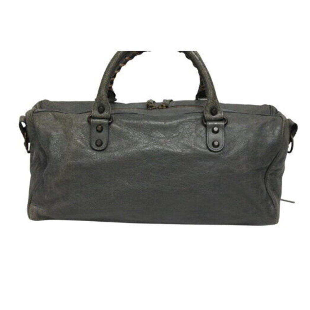 BALENCIAGA THE TWIGGY Bag Gray Leather - Picture 3 of 8